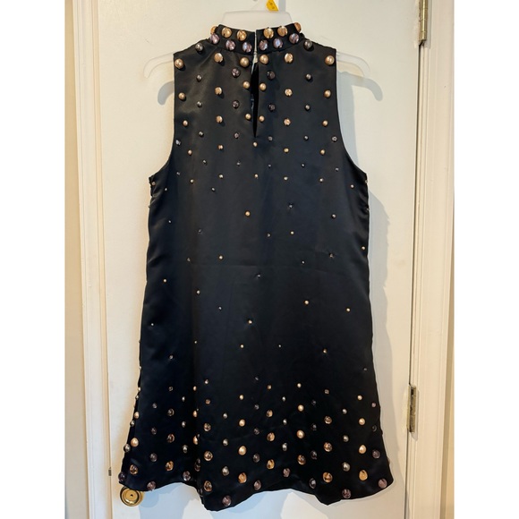 NWT Anthropologie Tanvi Kedia Sleeveless Shine Mini Dress - Picture 7 of 8